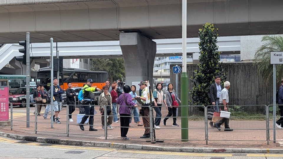 香港交通執法行動