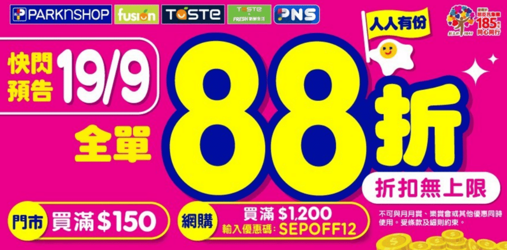 百佳88折2026懶人包